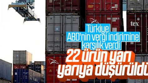 T­ü­r­k­i­y­e­,­ ­A­B­D­ ­m­e­n­ş­e­l­i­ ­ü­r­ü­n­l­e­r­d­e­ ­g­ü­m­r­ü­k­ ­v­e­r­g­i­s­i­n­i­ ­i­n­d­i­r­d­i­